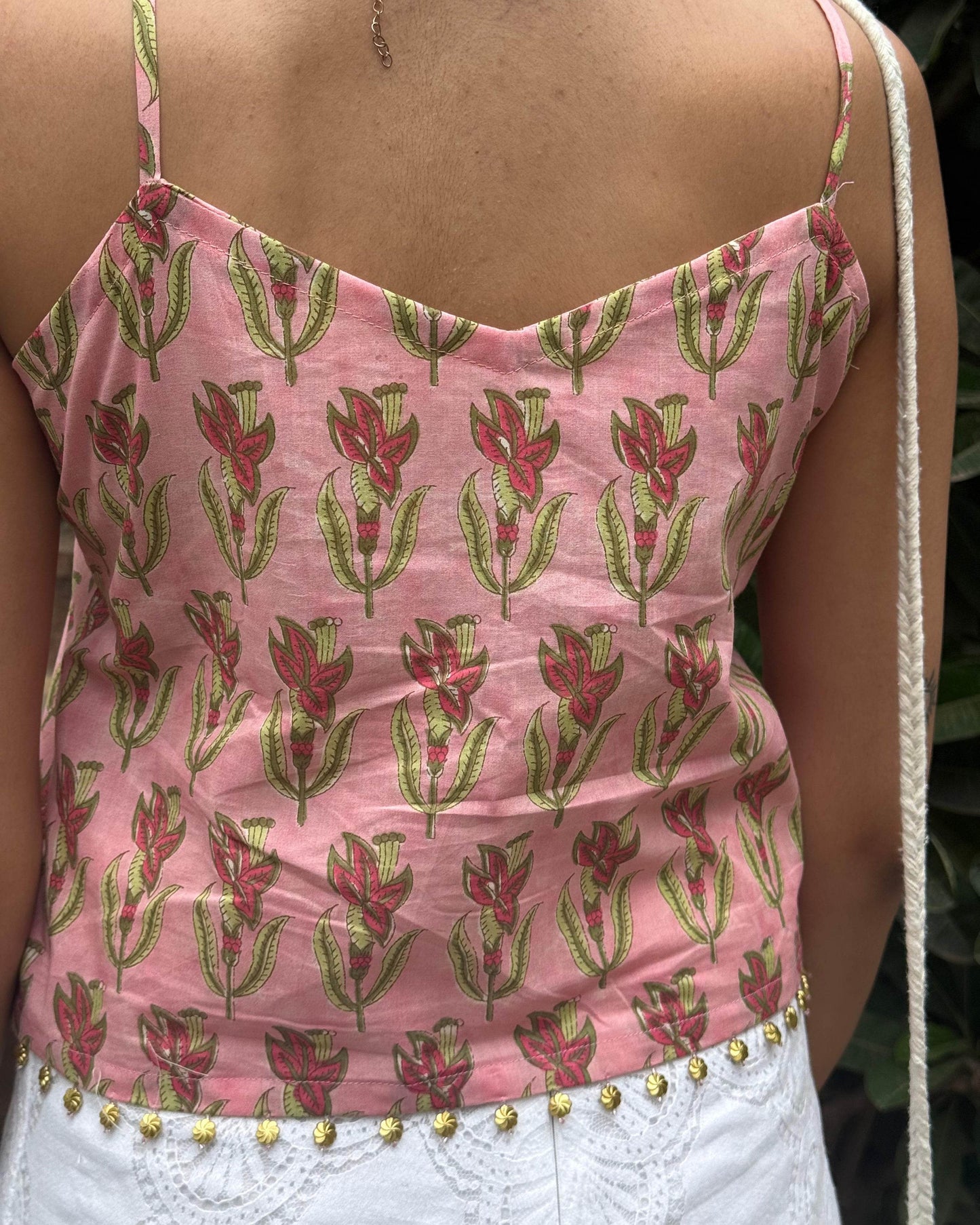 GULABO TASSEL TOP - house of varya