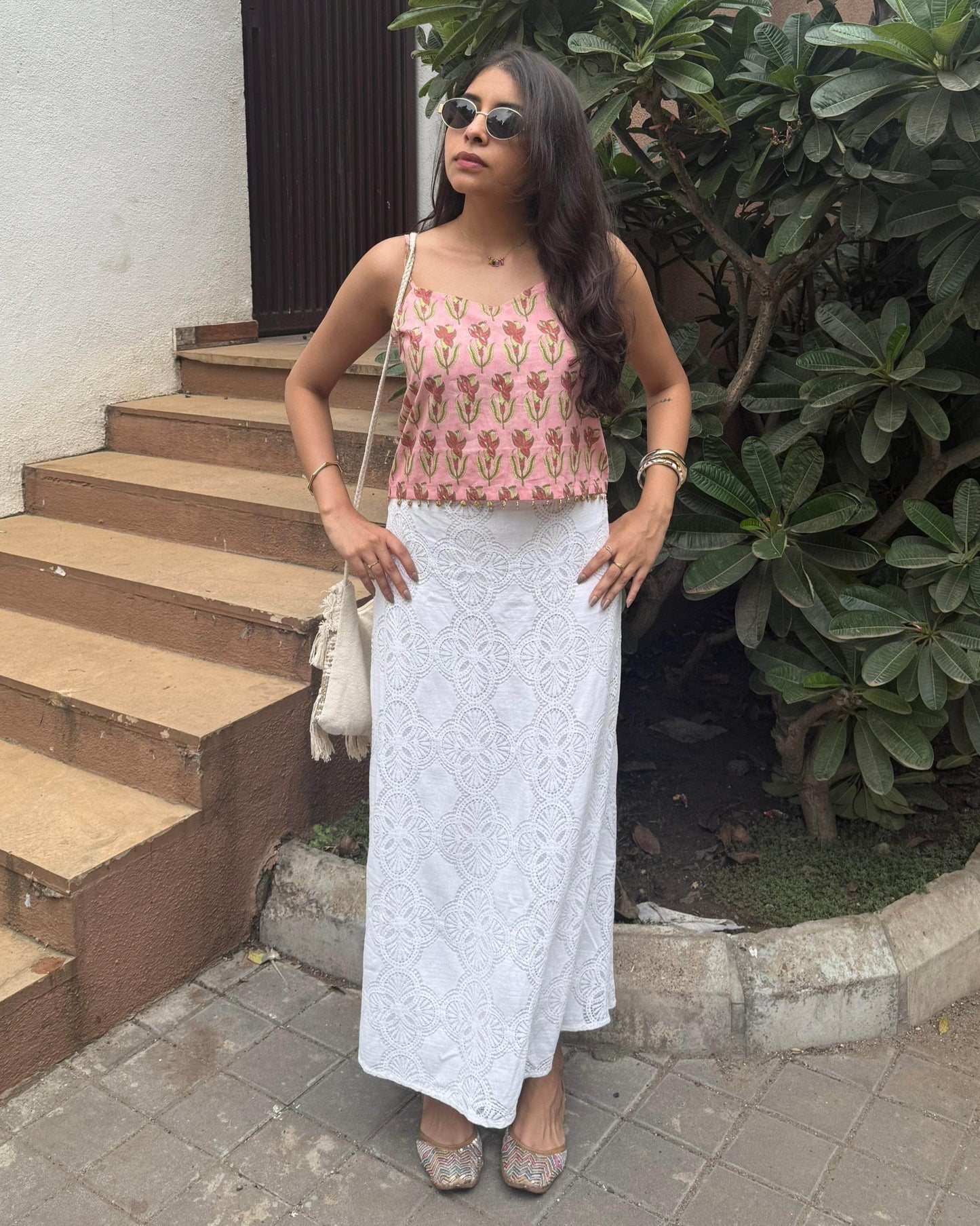 GULABO TASSEL TOP - house of varya