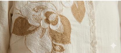 BEIGE FLORAL SET
