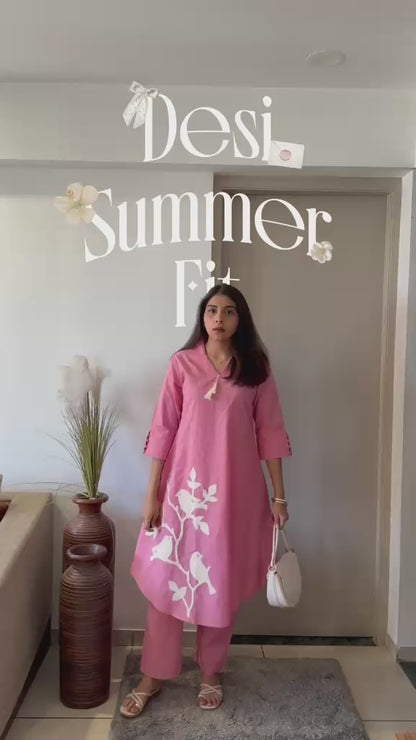 PINK BIRD SET